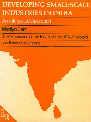 cover image of Developing Small-scale Industries in India